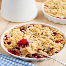 raspberry apple crumble 220